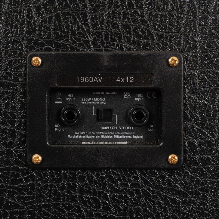 Marshall 1960AV 4x12 Slant Cabinet