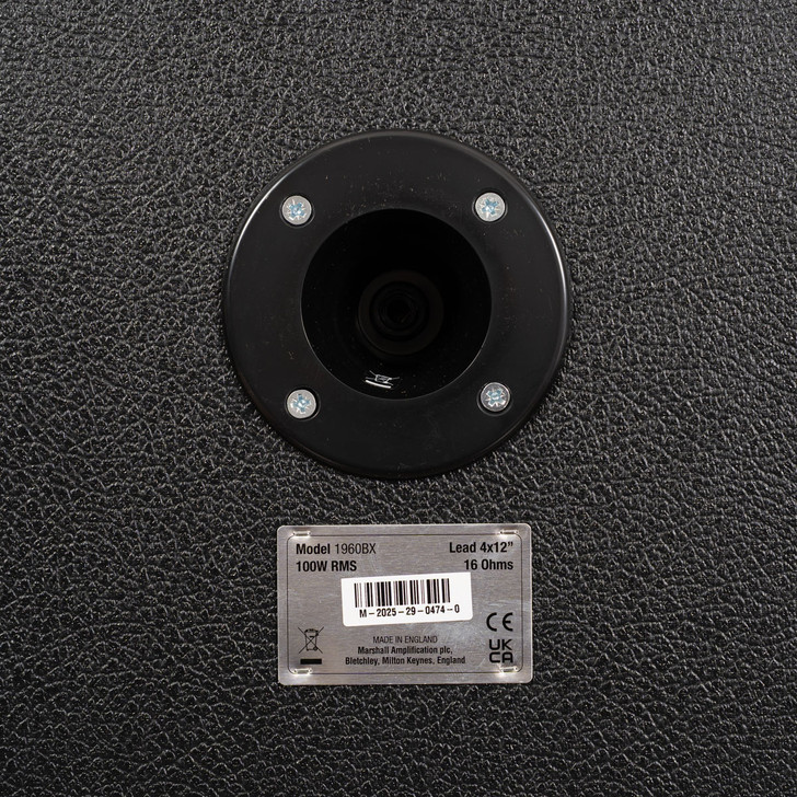 Marshall 1960BX 4x12 Straight Cabinet