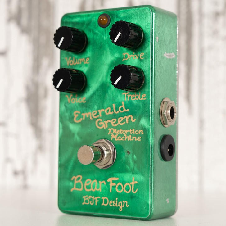 Bearfoot BJF Design Emerald Green Distortion Machine (Used)