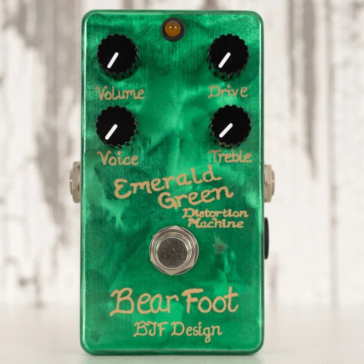 Bearfoot BJF Design Emerald Green Distortion Machine (Used)