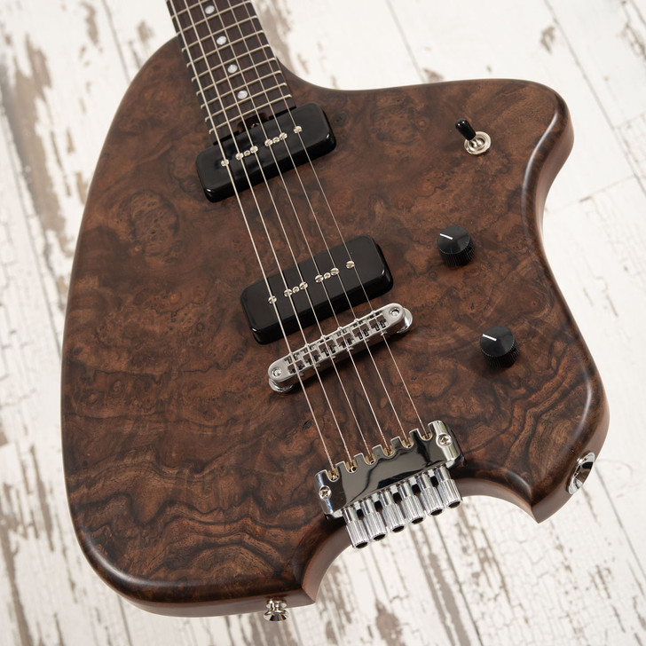 Forshage Orion - Walnut Burl Top, P-90 Pickups