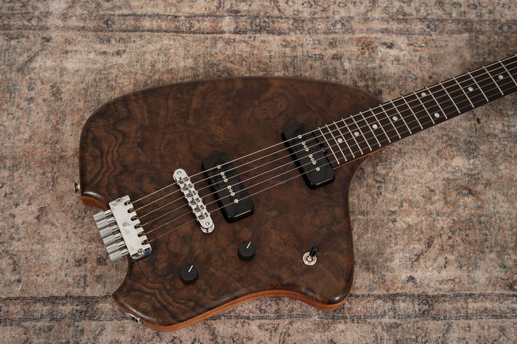 Forshage Orion - Walnut Burl Top, P-90 Pickups