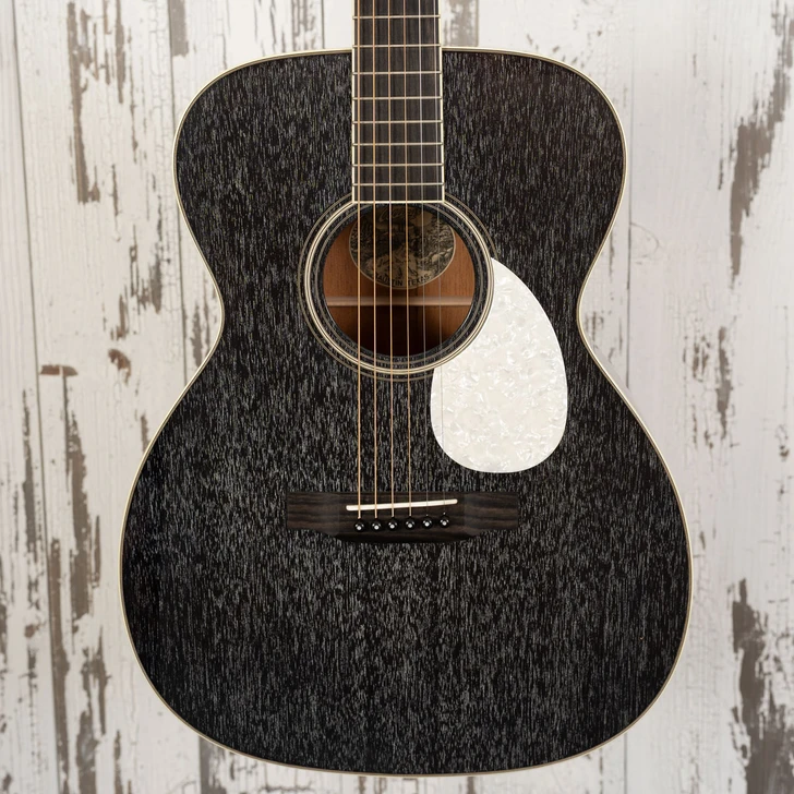 Collings OM1 MH Custom - Doghair Finish,  Pearloid Peghead Veneer and Pickguard, All Mahogany