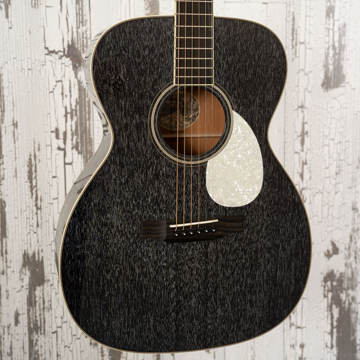 Collings OM1 MH Custom - Doghair Finish,  Pearloid Peghead Veneer and Pickguard, All Mahogany