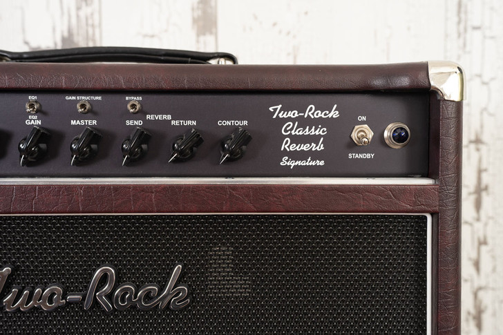Two-Rock Classic Reverb Signature 100 Watt Head and 2x12" Cab - Burgundy Tolex (Used)