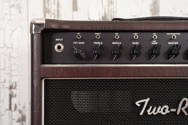 Two-Rock Classic Reverb Signature 100 Watt Head and 2x12" Cab - Burgundy Tolex (Used)