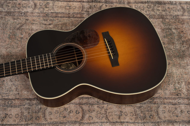 Collings OM2 A Hill Country - Adirondack Top, Satin Sunburst (Used)