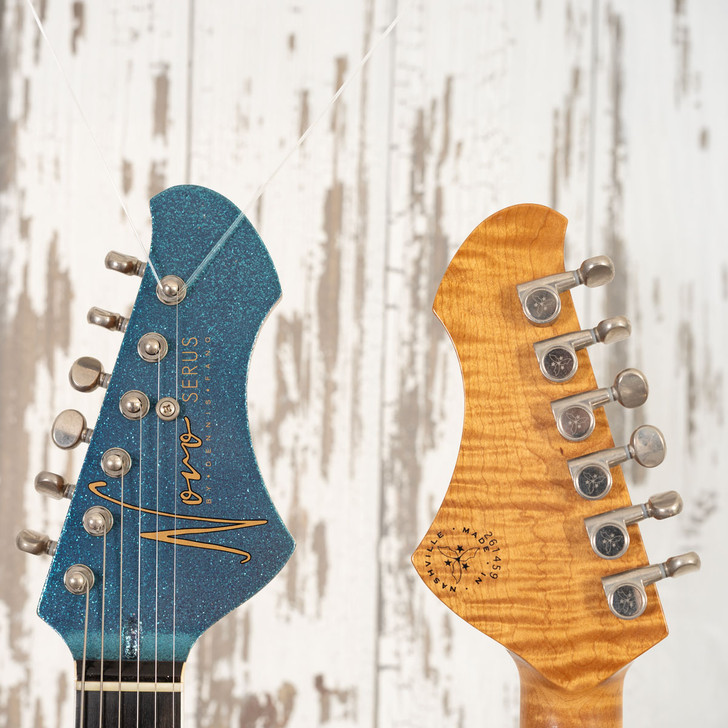 Novo Serus J - Lake Placid Blue Sparkle, Extra Light Distress