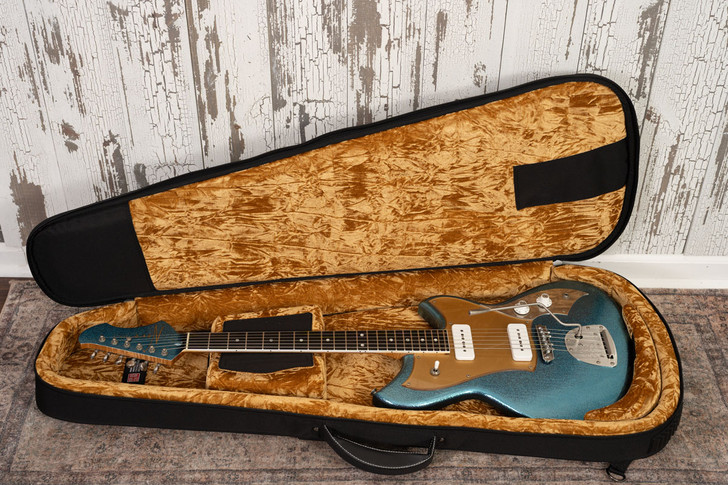 Novo Serus J - Lake Placid Blue Sparkle, Extra Light Distress