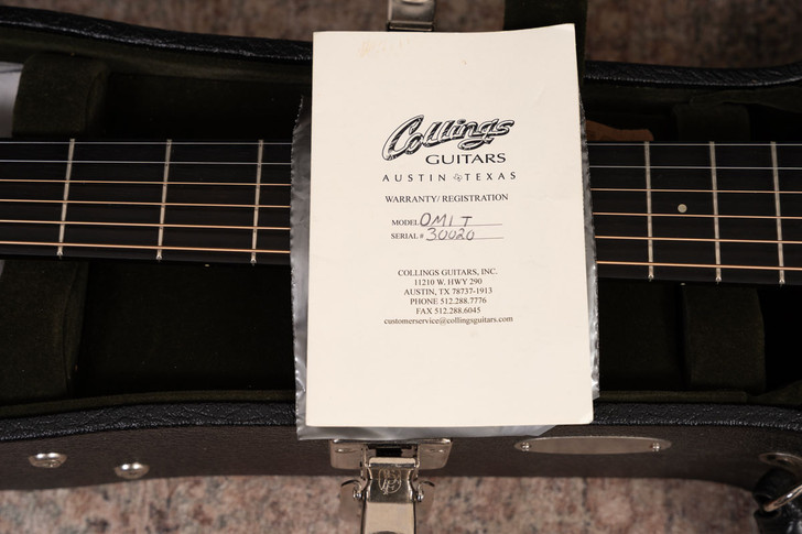 Collings OM1 Traditional - Baked Sitka Spruce Top (Used)