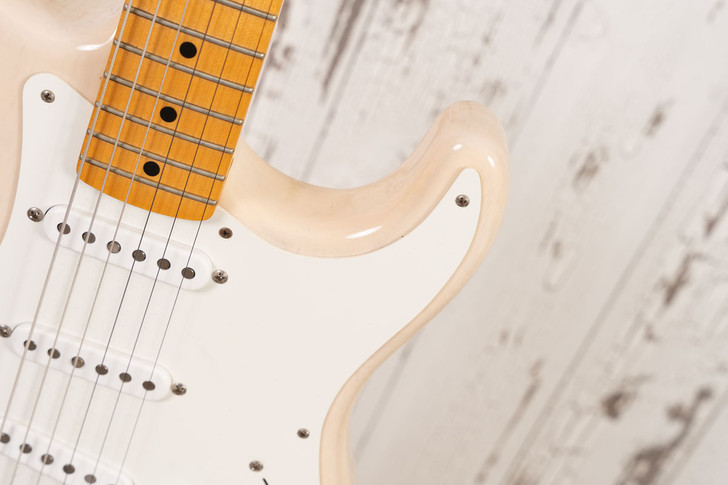 Fender Custom Shop '55 Hard Tail Stratocaster - Blonde w/ Ron Ellis Pickups (Used)