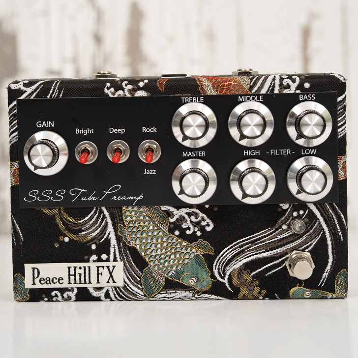 Peace Hill FX SSS Tube Preamp - Kimono Black Plate