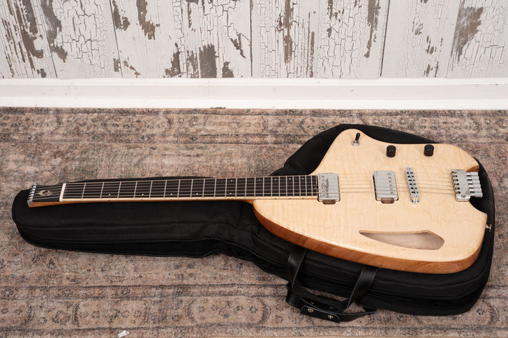 Forshage Orion Semi-Hollow - Flame Maple Top and Back, Lollar Low Wind Imperials