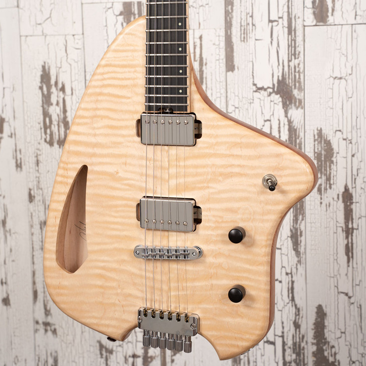 Forshage Orion Semi-Hollow - Flame Maple Top and Back, Lollar Low Wind Imperials