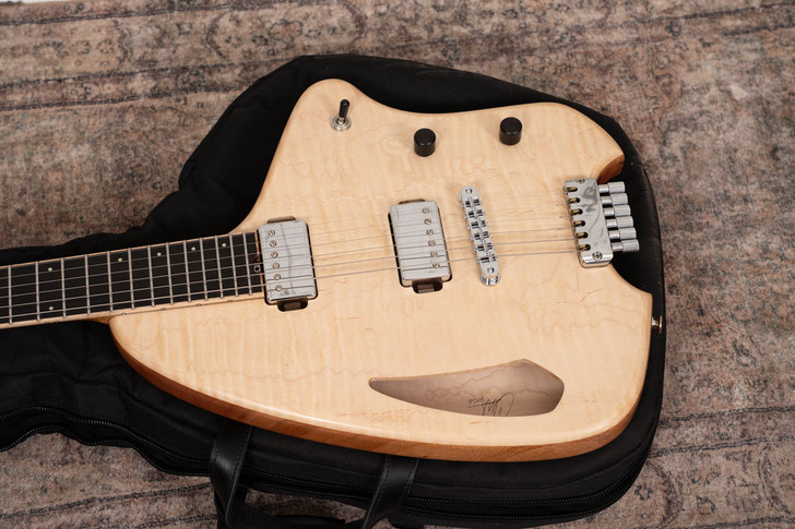 Forshage Orion Semi-Hollow - Flame Maple Top and Back, Lollar Low Wind Imperials