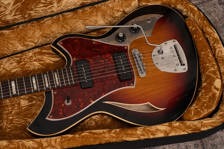 Novo Miris J - 3-Tone Burst, Block Inlays & Mastery Vibrato