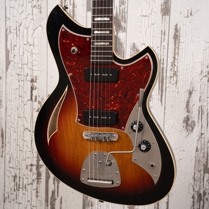 Novo Miris J - 3-Tone Burst, Block Inlays & Mastery Vibrato