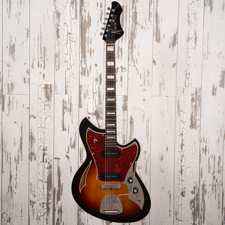 Novo Miris J - 3-Tone Burst, Block Inlays & Mastery Vibrato