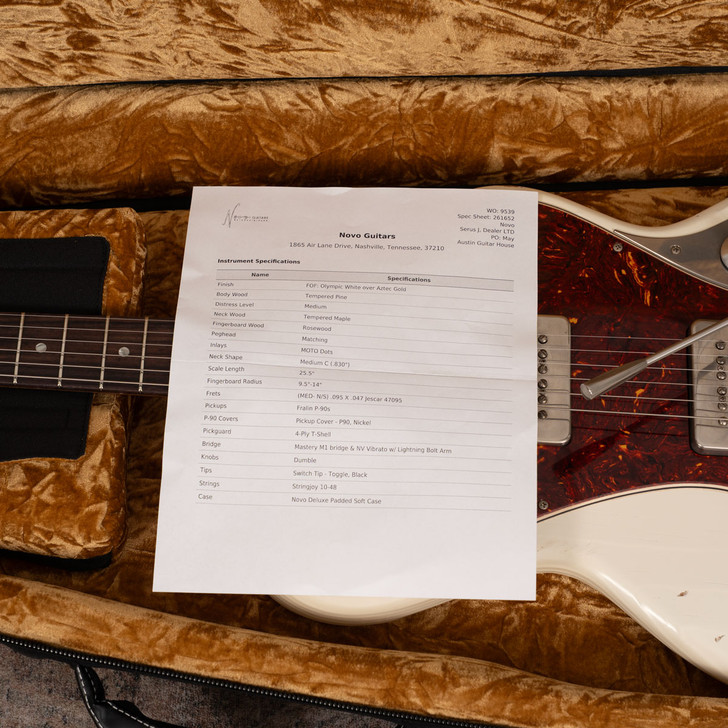 Novo Serus J - Olympic White over Aztec Gold