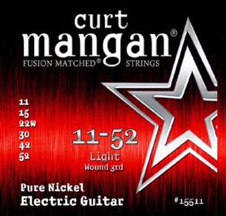 Curt Mangan Pure Nickel Electric Guitar Strings