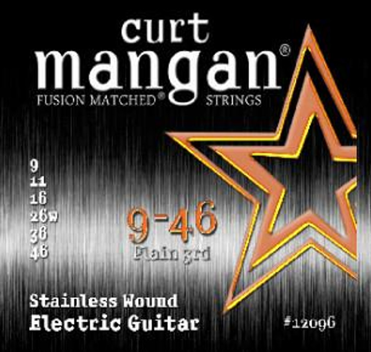 Curt Mangan Stainless Electric Guitar Strings