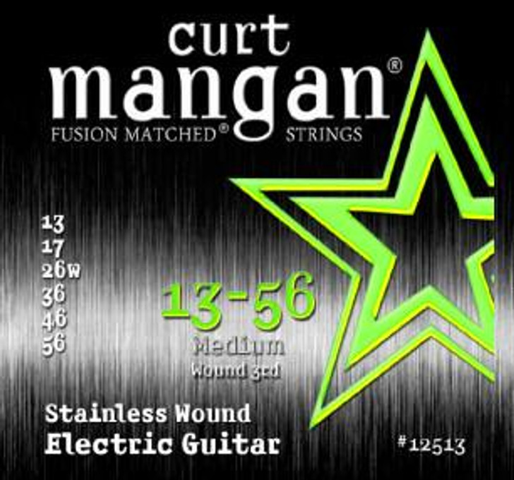 Curt Mangan Stainless Electric Guitar Strings