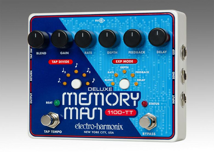 EHX Deluxe Memory Man 1100-TT | Analog Delay