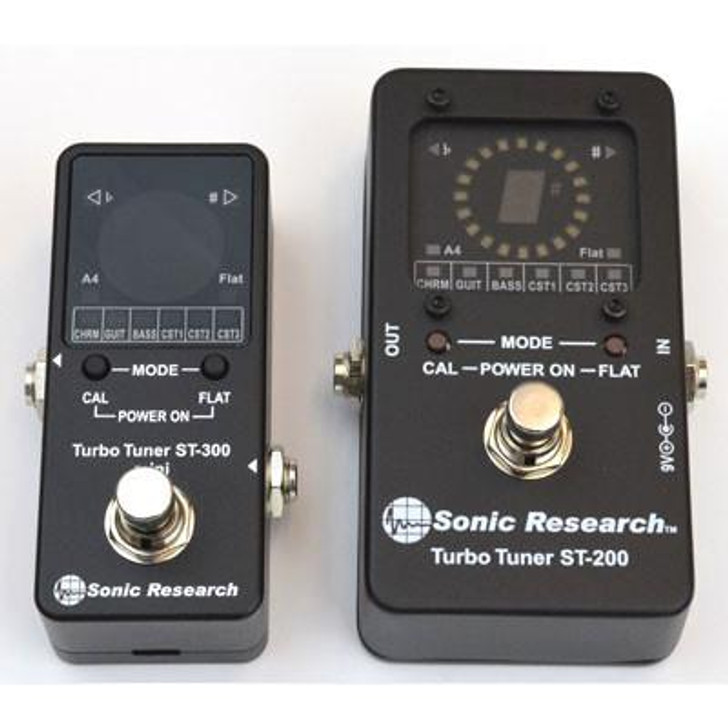 Sonic Research Turbo Tuner Strobe Tuner ST-300 Mini