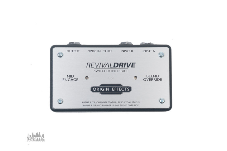 Origin RevivalDrive Interface