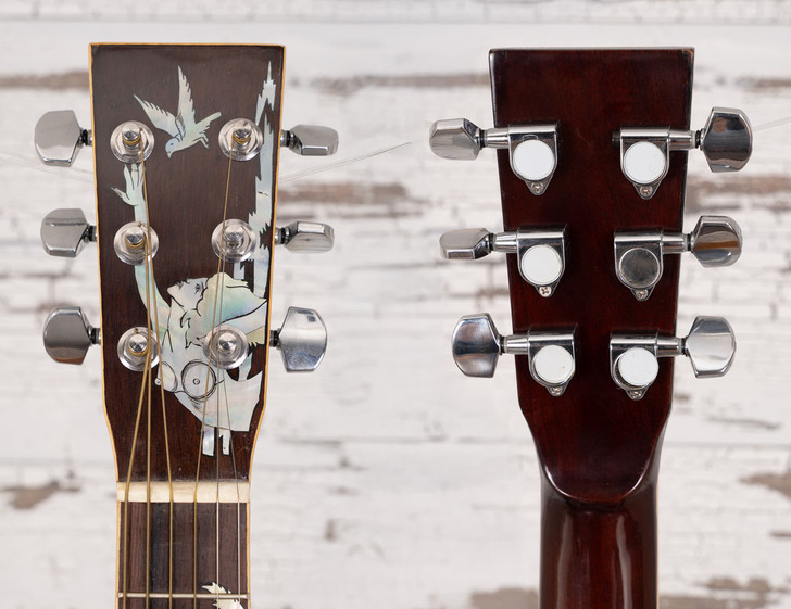 Antonio Tsai Hand Inlayed "Mermaid" 3/4 Size Acoustic Guitar (Used)
