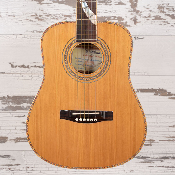 Antonio Tsai Hand Inlayed "Mermaid" 3/4 Size Acoustic Guitar (Used)