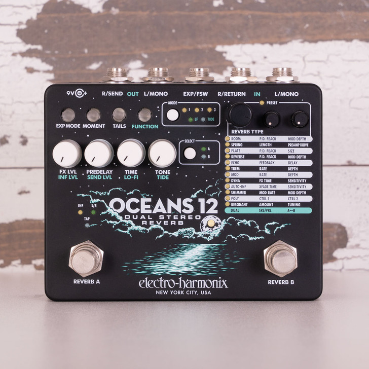 EHX Oceans 12 Reverb