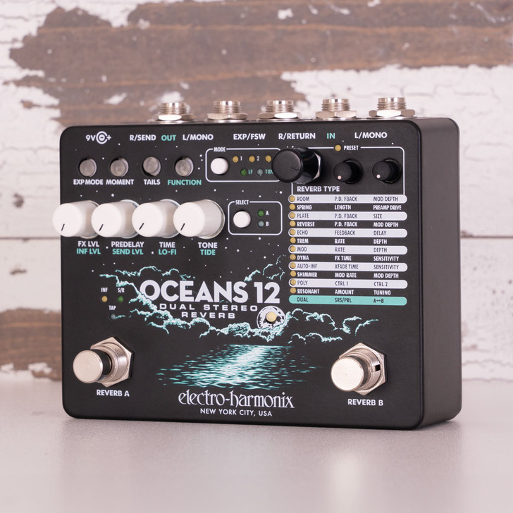 EHX Oceans 12 Reverb