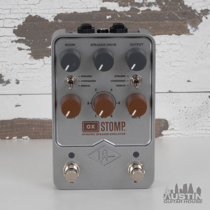 UAFX OX Stomp Dynamic Speaker Emulator pedal