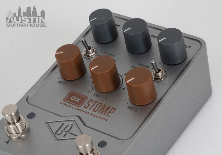 UAFX OX Stomp Dynamic Speaker Emulator pedal