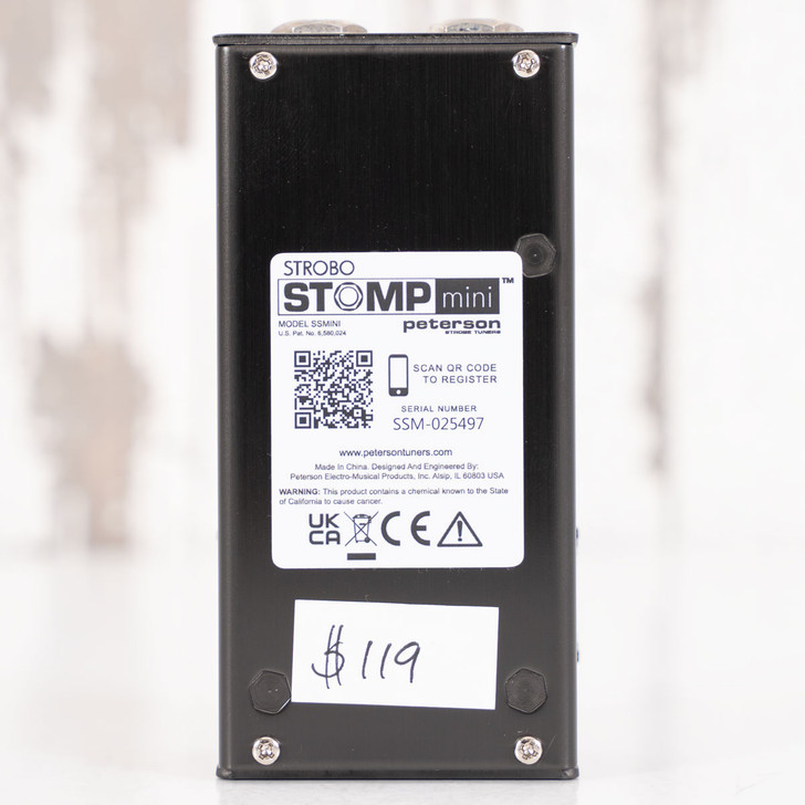 Peterson StroboStomp Mini Pedal Tuner