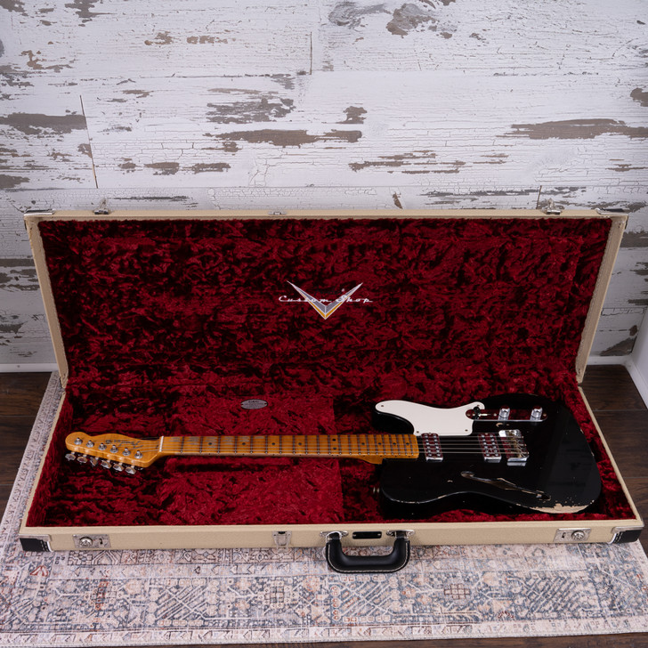 Fender Custom Shop La Cabronita Limited-Edition "Caballo Tono Ligero" Relic - Aged Black (Used)