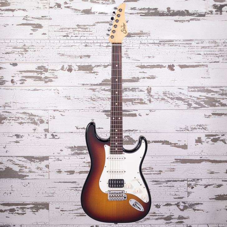 Suhr Classic S - 3-Tone Sunburst, Rosewood Fretboard, HSS