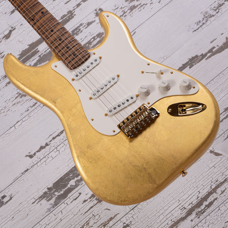 Xotic XSC-1 Gold Leaf, Master Grade Roasted Flame Maple