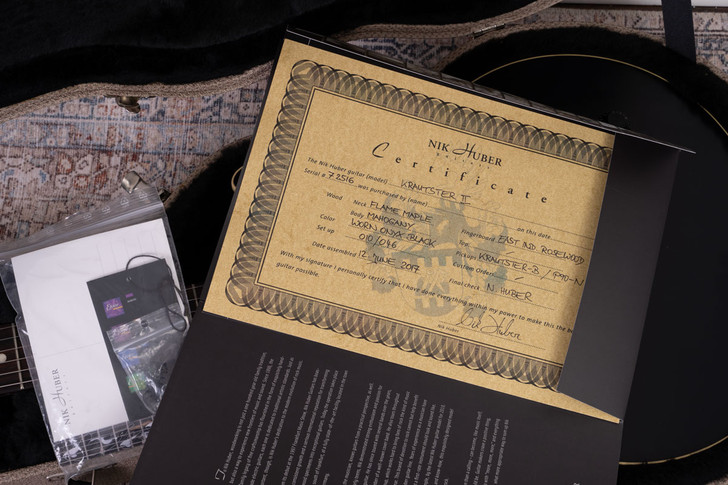 Nik Huber Krautster II - Onyx Black (Used)