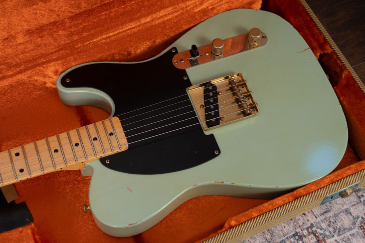 Fender Master Built Paul Waller Esquire -  Seafoam Green, Modded (Used)