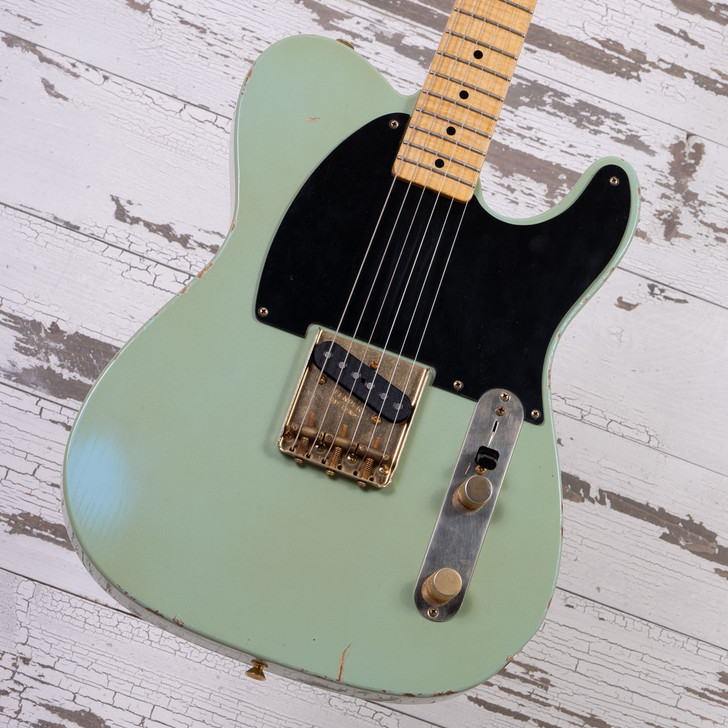 Fender Master Built Paul Waller Esquire -  Seafoam Green, Modded (Used)