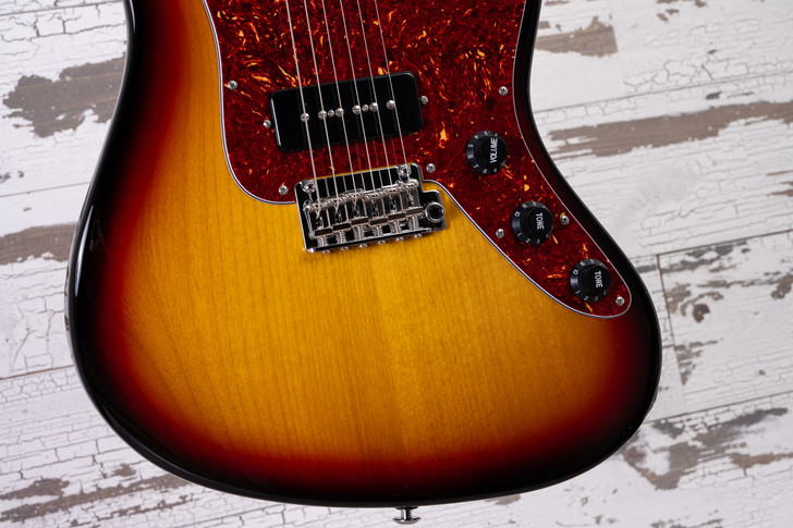 Suhr Classic JM - 3-Tone Sunburst w/S90 Pickups and Tremolo