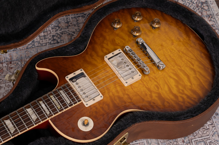 Gibson Custom Shop Les Paul R9 Quilt Top Honeyburst (Used)