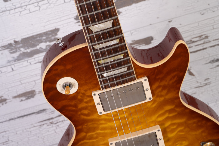 Gibson Custom Shop Les Paul R9 Quilt Top Honeyburst (Used)