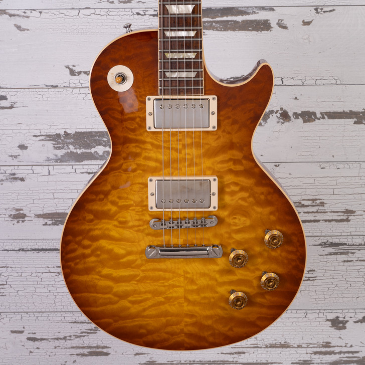 Gibson Custom Shop Les Paul R9 Quilt Top Honeyburst (Used)