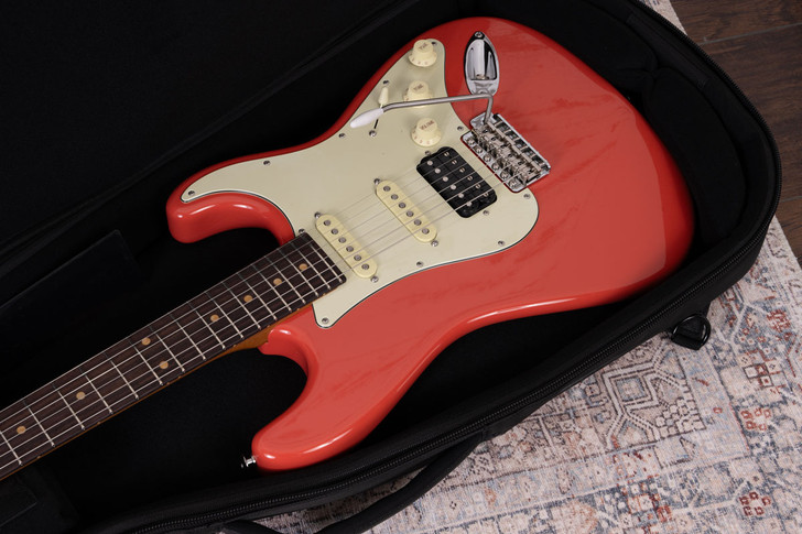 Suhr Classic S Vintage Limited Edition, Rosewood / HSS -  Fiesta Red