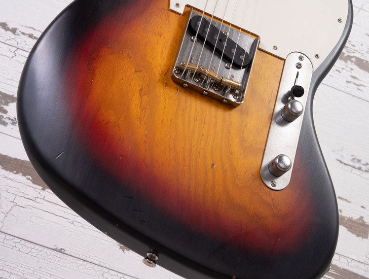 Nash T-Master - 3-Tone Sunburst, Ash Body, Light Aging