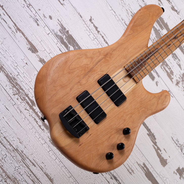 Muckelroy Charger 4-String Fretted Bass - Natural (Used)