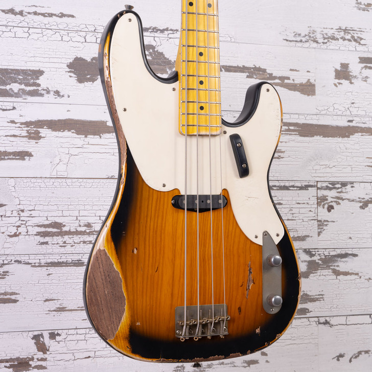 Nash PB-55 2-Tone Sunburst - Ash, Heavy Aging